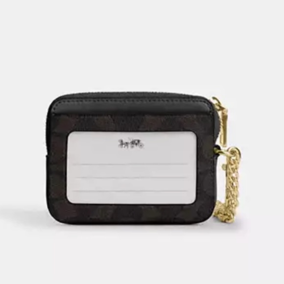 Coach Zip Card Case - Picture 2 of 7